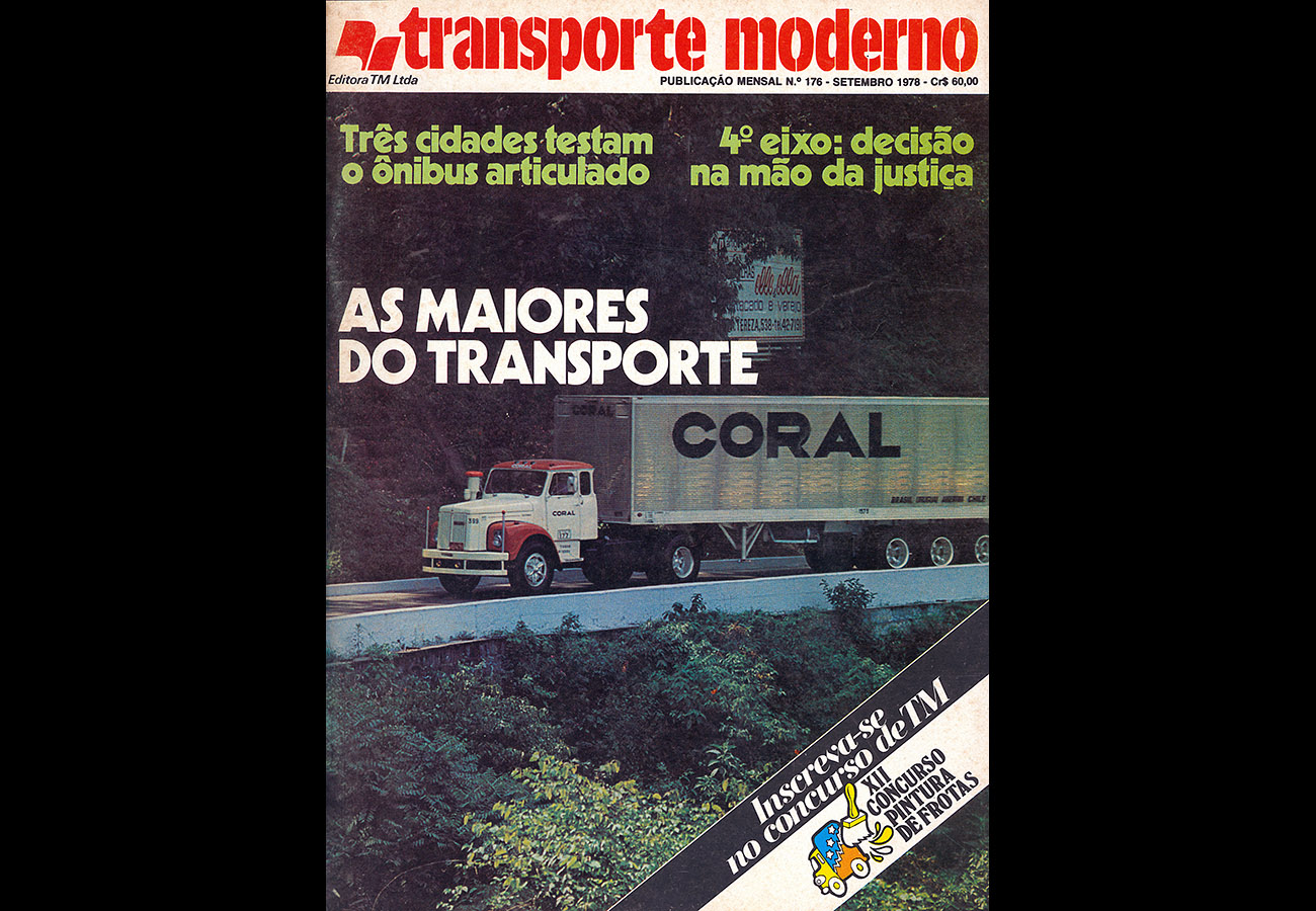 Revista Transporte Moderno – Regulamento do XII Concurso de Pintura de Frotas