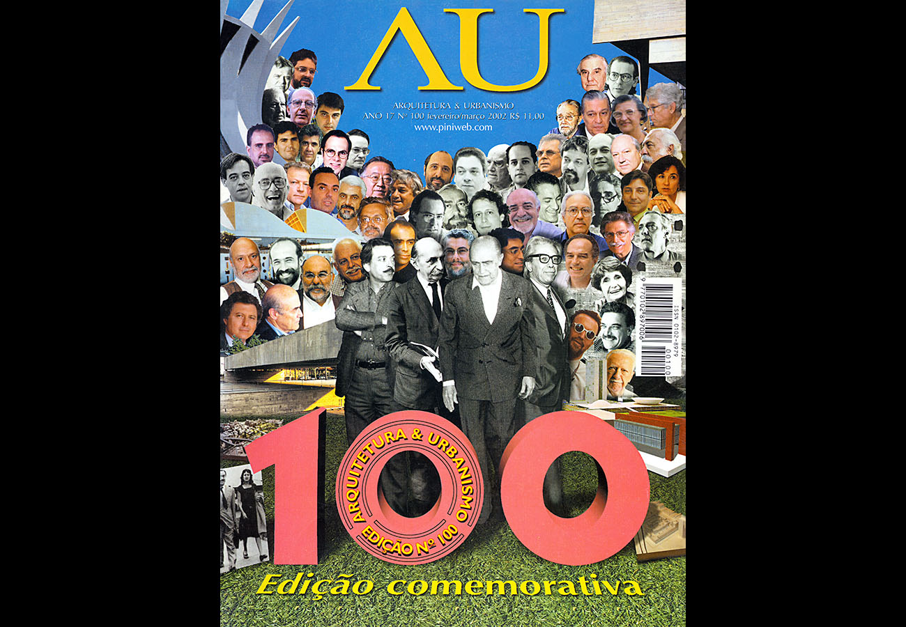 Revista AU 100 – Arrojos no topo: Residência Eduardo Bolognesi