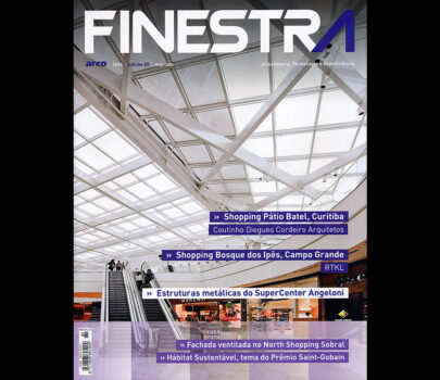 Revista Finestra – Estrutura Metálica em Centro Comercial