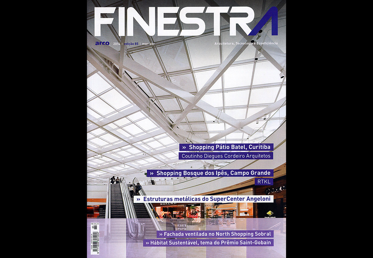Revista Finestra – Estrutura Metálica em Centro Comercial