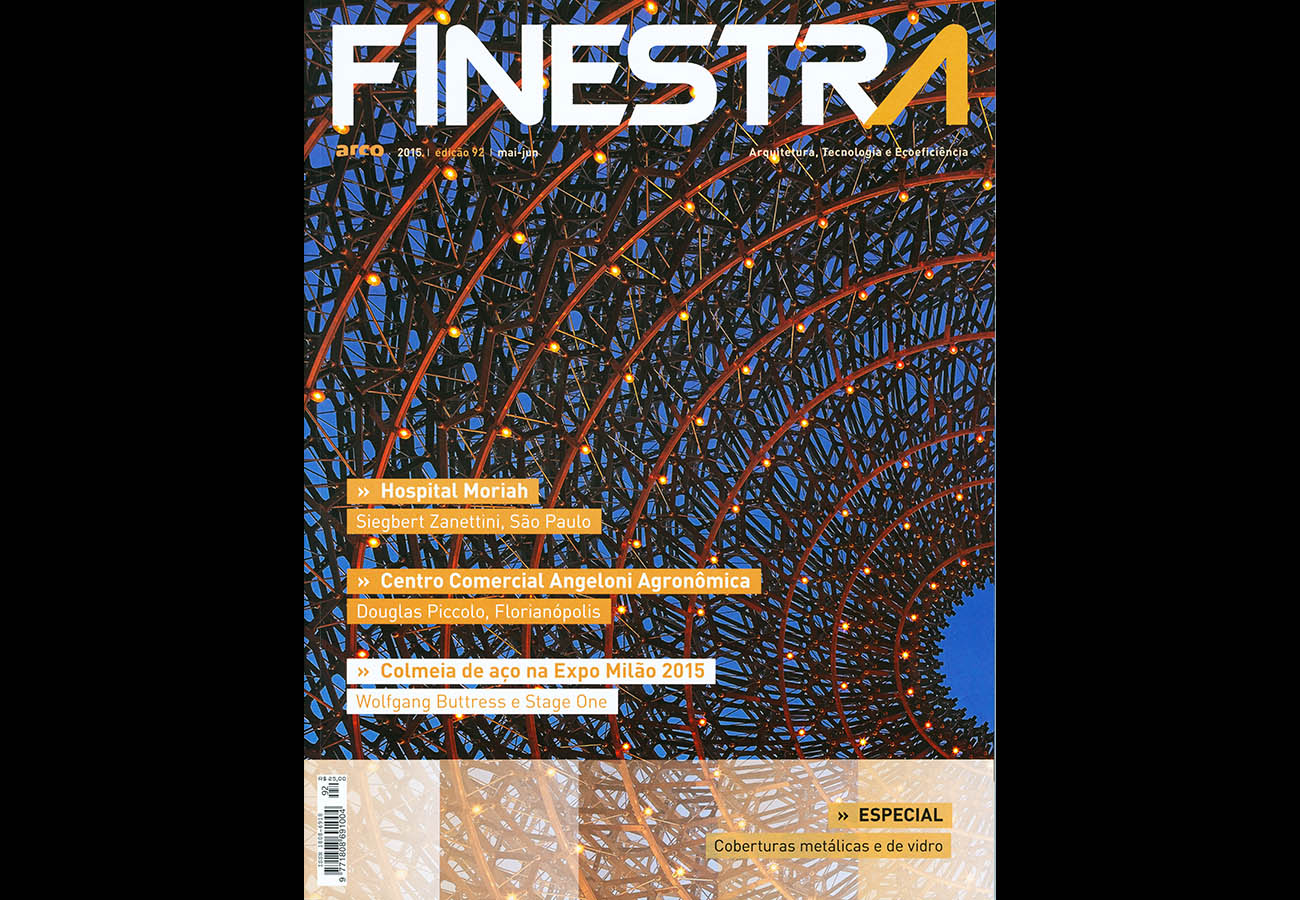 Revista Finestra – Cobertura barra calor e capta luz natural