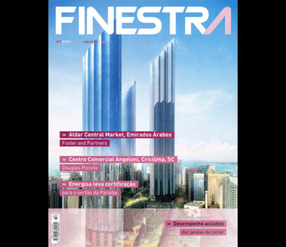 Revista Finestra – Centro Comercial Angeloni Criciuma – Do concreto aparente aos painéis metálicos