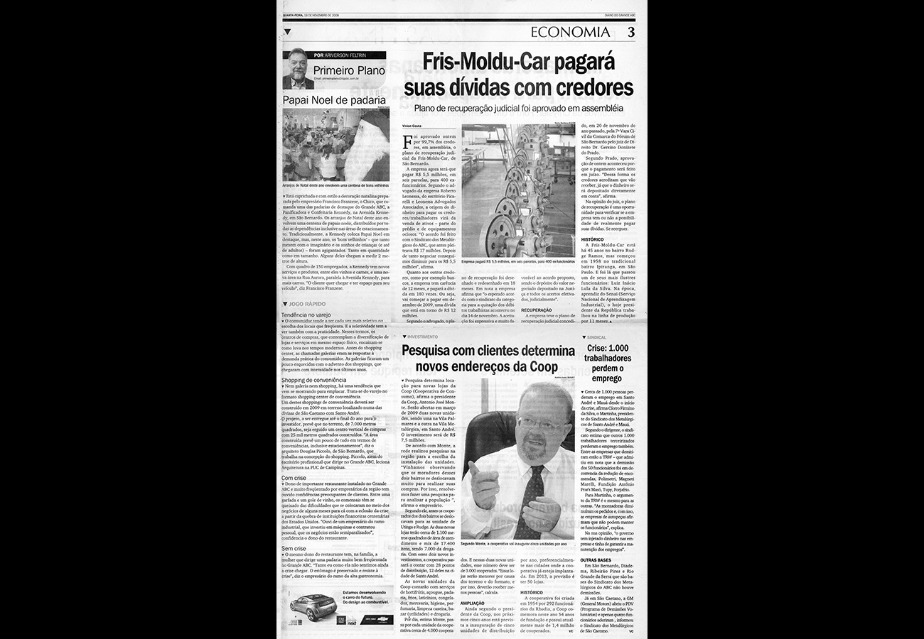 Jornal Diário do Grande ABC – Shopping de conveniência