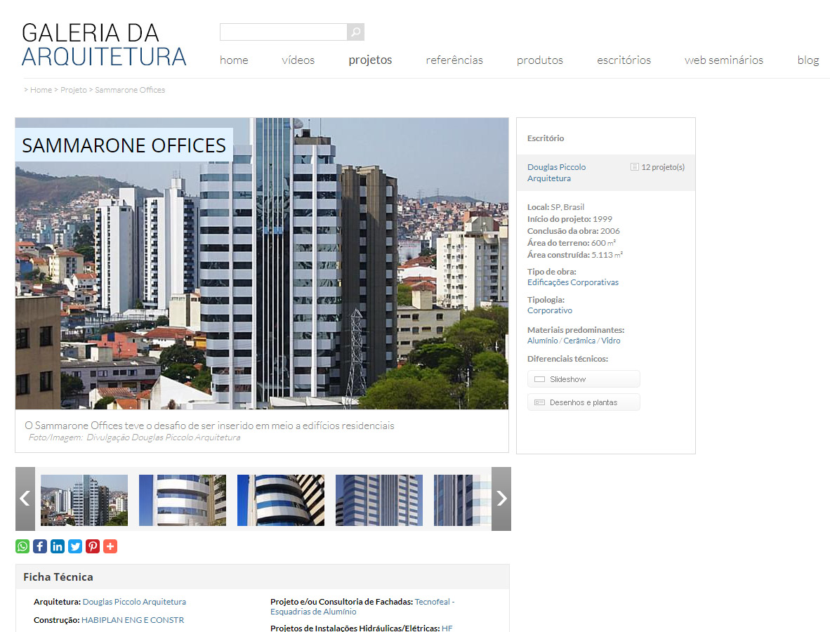 Galeria da Arquitetura – Sammarone Offices