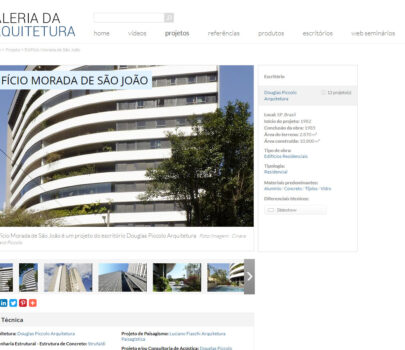 Galeria da Arquitetura – Edifício Morada de São João