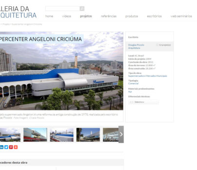 Galeria da Arquitetura – Supercenter Angeloni Criciúma