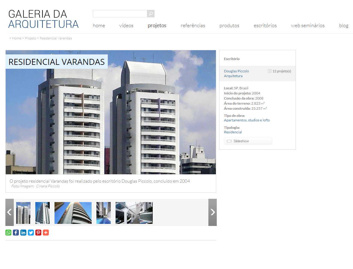 Galeria da Arquitetura – Residencial Varandas