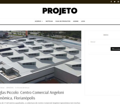 Revista Projeto – Centro Comercial Angeloni Agronômica