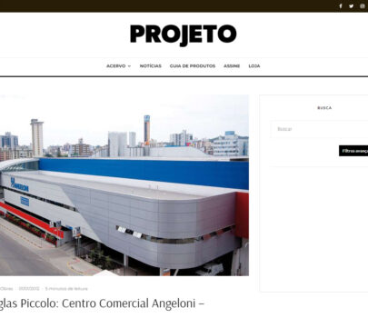 Revista Projeto – Centro Comercial Angeloni Criciúma