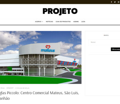 Revista Projeto – Centro Comercial Mateus