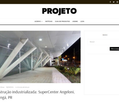 Revista Projeto – Supercenter Angeloni Maringá