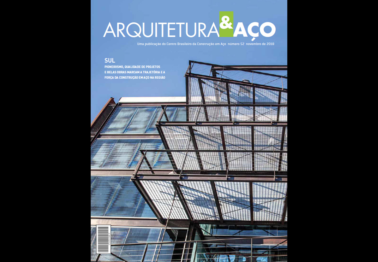 Revista Arquitetura & Aço – Supermercado Angeloni, Criciúma, SC